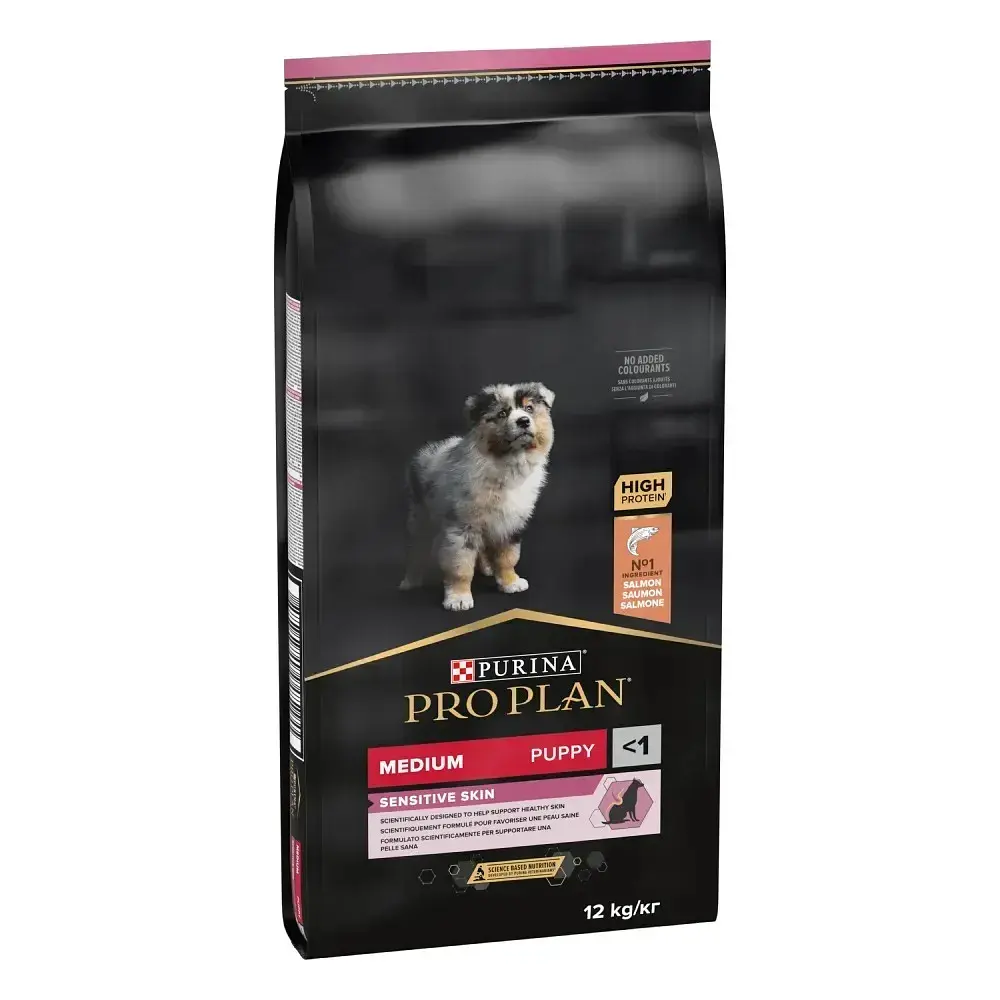 Сухий корм для щенят Purina Pro Plan Dog Medium Puppy з лососем та рисом 12 кг 12367295 - фото 2