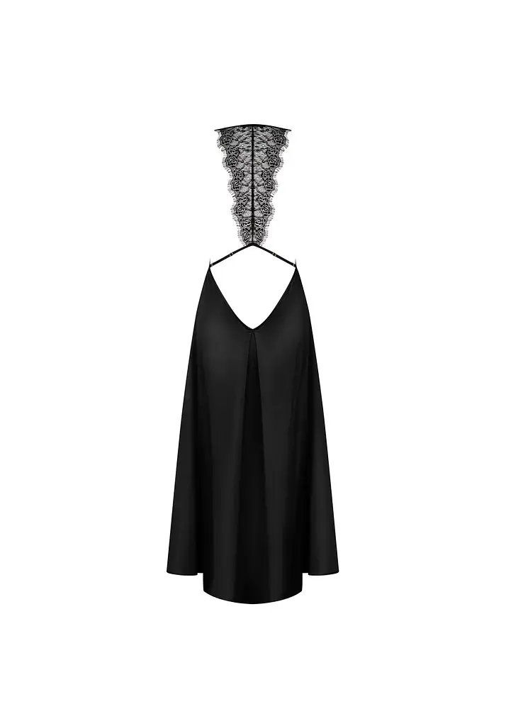 Платье Obsessive Agatya L/XL черный - фото 6