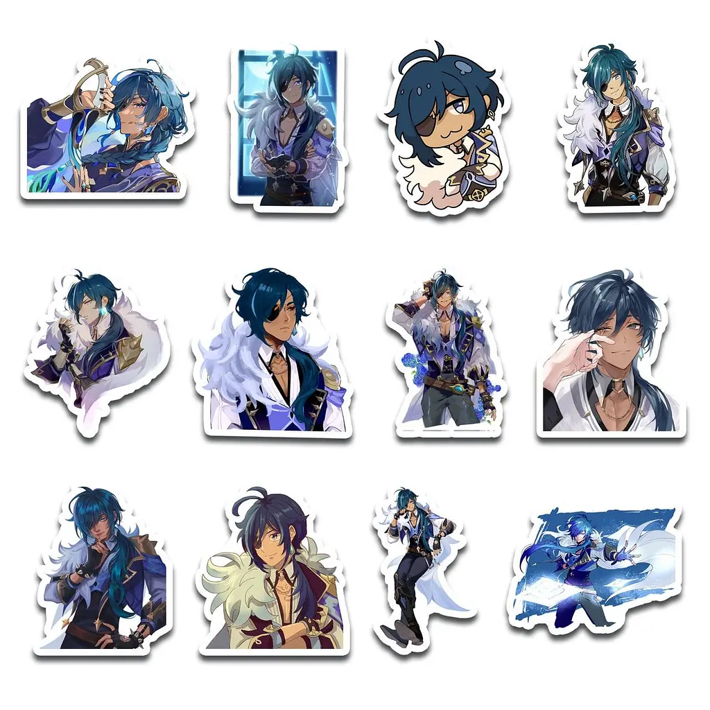 Стікерпак GeekLand Genshin Impact Kaya 45 штук (SP GI KY 01) - фото 5