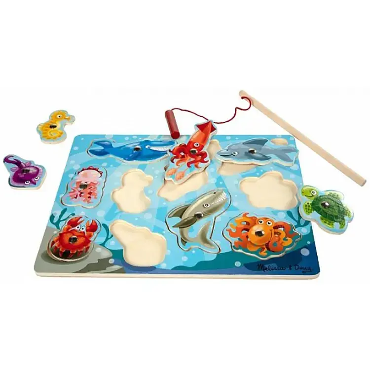 Магнітний пазл Melissa&Doug Риболовля, 11 елементів (MD13778)