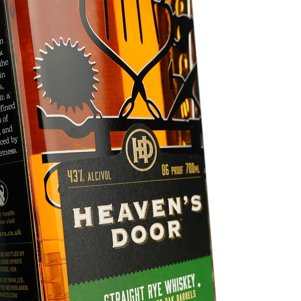 Віскі Heaven's Door Tennessee Straight Rye 43% 0.7 л - фото 5