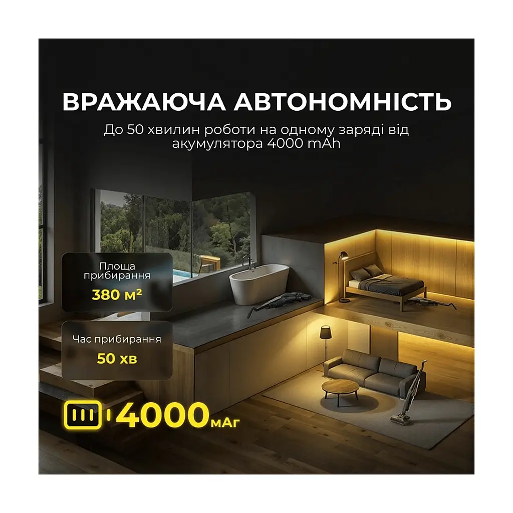Пылесос Deerma VX100 Ultra S (DEM-VX100ULTRAS) - фото 8