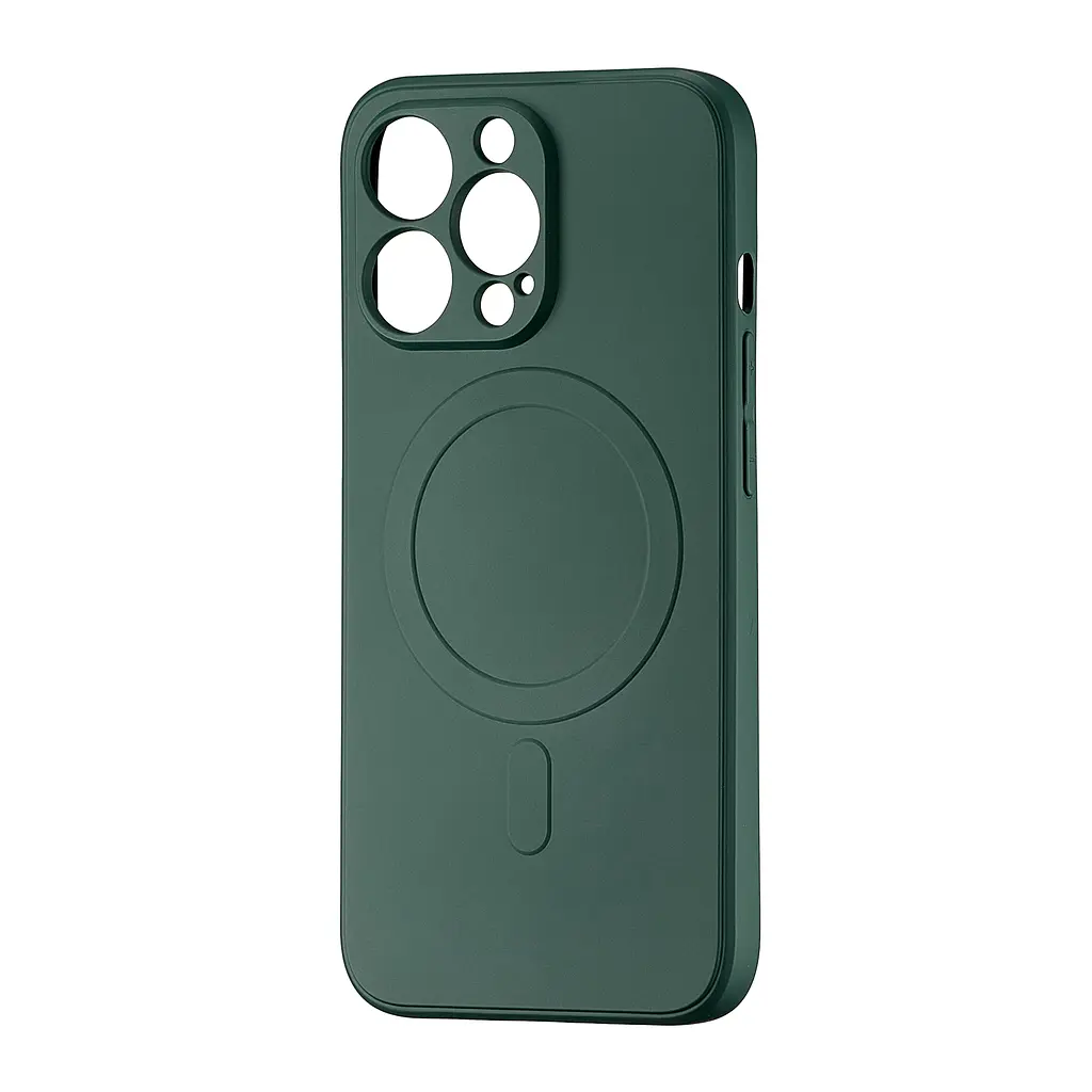 Чохол TPU with MagSafe Protected Camera iPhone 13 Pro Dark Green