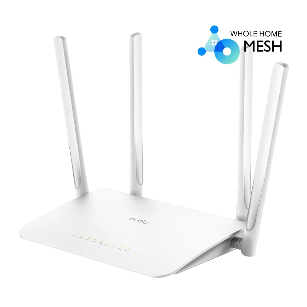 WiFi 5 Mesh-маршрутизатор Cudy WR1300 дводіапазонний гігабітний AC1200 (73-00513) - фото 5
