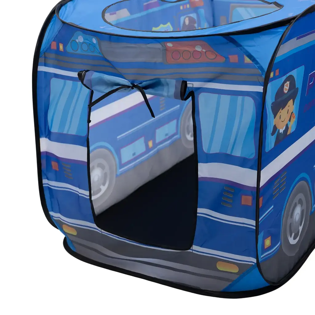 Намет дитячий ігровий LUGI HP-S-5NDBL Поліцейська машина 110х70х66 см синій - фото 8