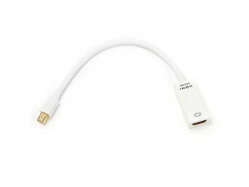 Кабель-перехідник PowerPlant HDMI - mini DisplayPort, 0.15м, 1.4V (KD00AS1279) - фото 3