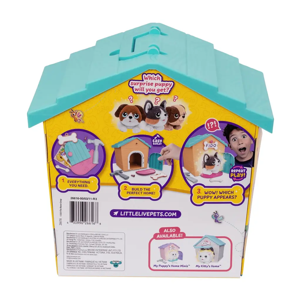 Мягкая игрушка Moose Little Live Pets Дом с сюрпризом мини оранжевый (26616) - фото 8