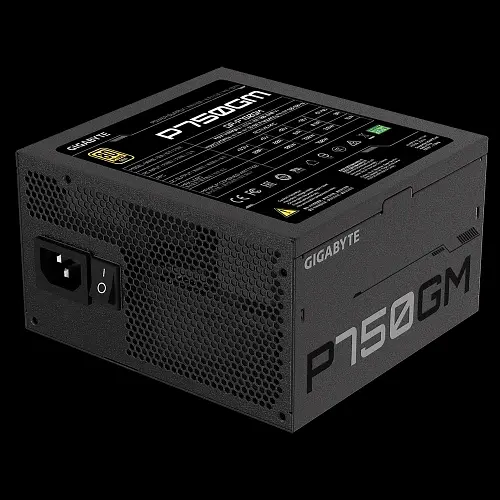 Блок живлення 750 Вт, P750GM, Black, модульний Gigabyte teh0028873 - фото 5