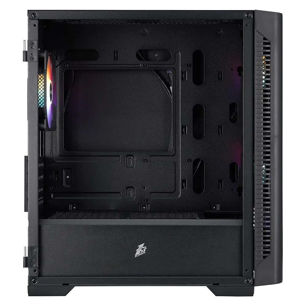 Корпус 1stPlayer Black (D4-M-BK-2F1P-1F1) - фото 4