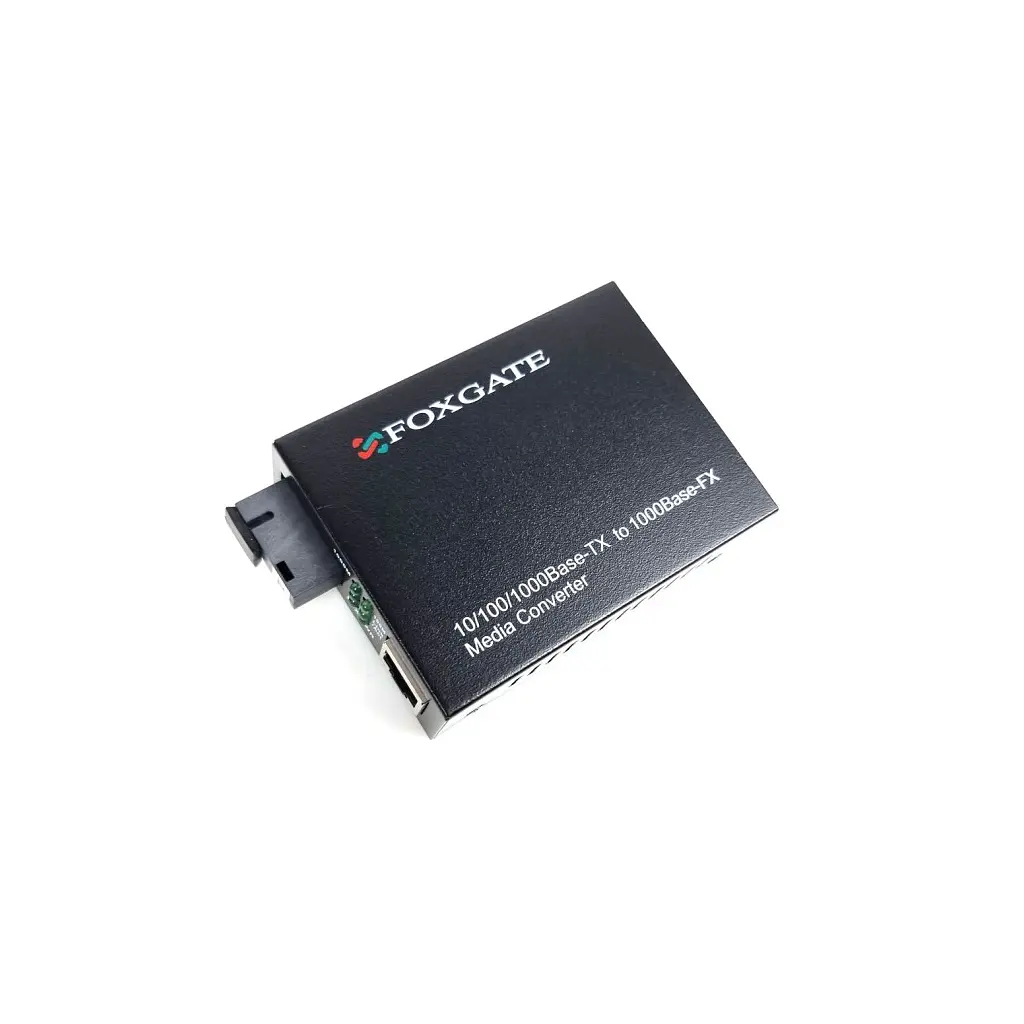 Медіаконвертер EC-Q-1G-1SM-1550nm-20-LFP FoxGate - фото 2