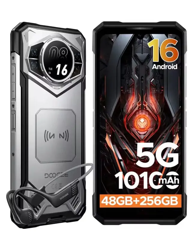 Смартфон Doogee S200 VIP Edition 12/256GB Silver (3300) - фото 3