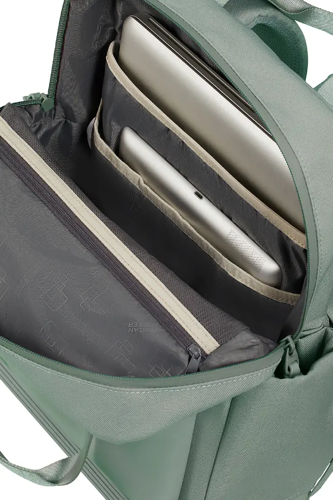 Рюкзак 15" American Tourister SOULPACK ICEBERG GREEN 39x30x20 MI4*04001 - фото 5