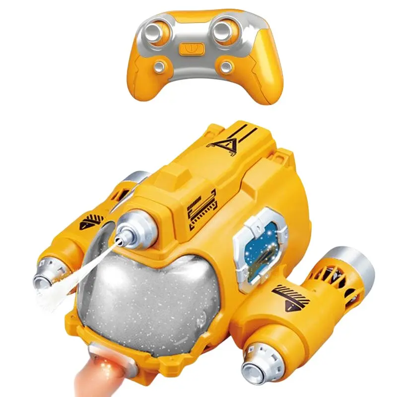 Човен на радіокеруванні SHT 3737-1AD Spray Water 2.4G Yellow - фото 2