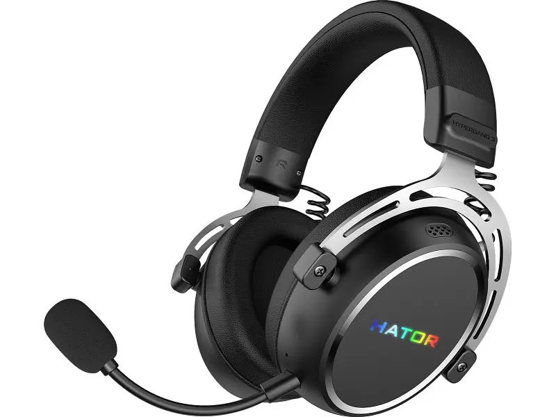 Наушники с микрофоном Hator Hypergang 3 Wireless Black (ESH55) - фото 2