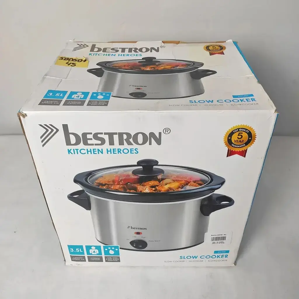 Повільноварка Bestron ASC350 3.5 л, 180 Вт, керамічна чаша, нержавіюча сталь - фото 6