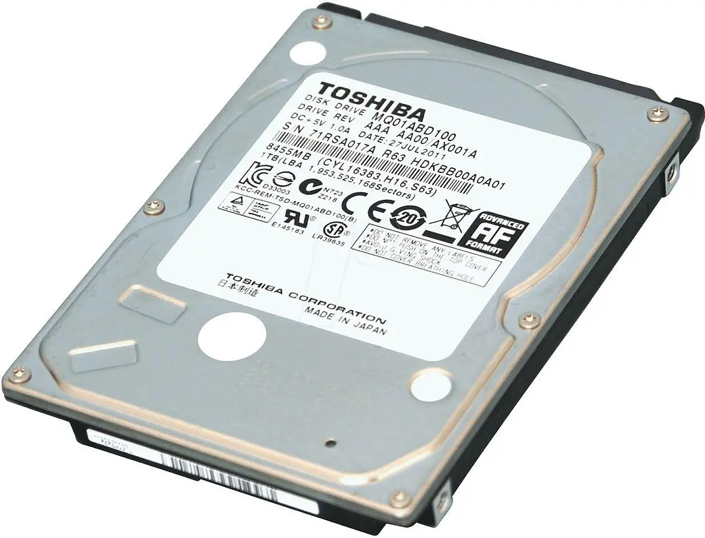 Жесткий диск 2.5 Toshiba 500GB MQ01ABF050 Б/У - фото 2