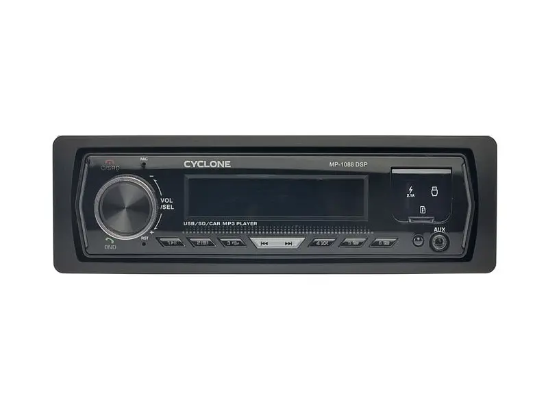 Бездискова MP3-магнітола Cyclone MP-1088 DSP - фото 2