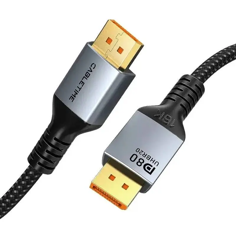 Кабель Cabletime DisplayPort - DisplayPort v2.1 (M/M), 16K, 1 м Black (CD13H) - фото 5