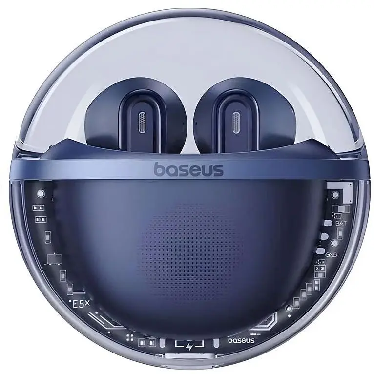 Наушники беспроводные Baseus Bowie E5x синие A00060101323-00 - фото 6