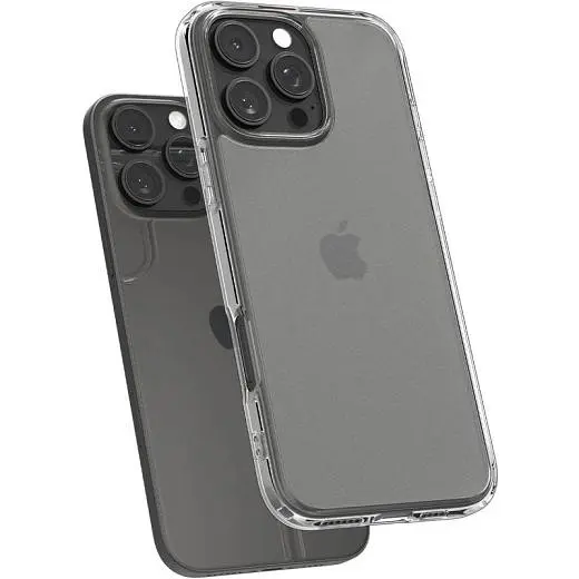 Прозрачный чехол Spigen Ultra Hybrid Frost Clear для iPhone 16 Pro (ACS08122) - фото 2