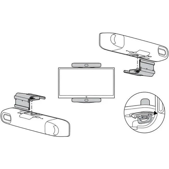 Кріплення Poly P15/R30 Wall Mount for Video Bar - фото 3