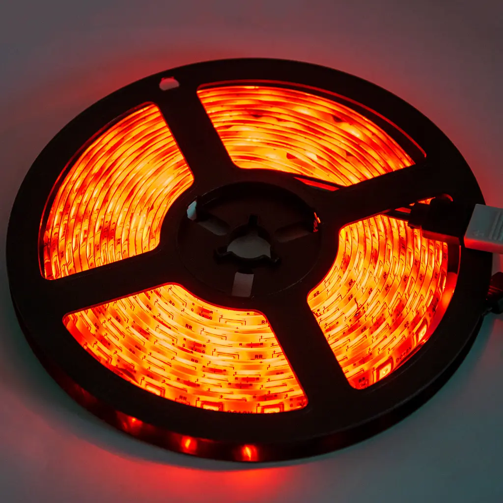 Светодиодная лента разноцветная с пультом и контроллером rgb led strip 220v LED 5050 SMART Bluetooth - фото 7