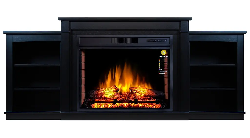Камінокомплект ArtiFlame VOGUE AF28S ЧОРНЕ ДЕРЕВО (зі звуком) - фото 2