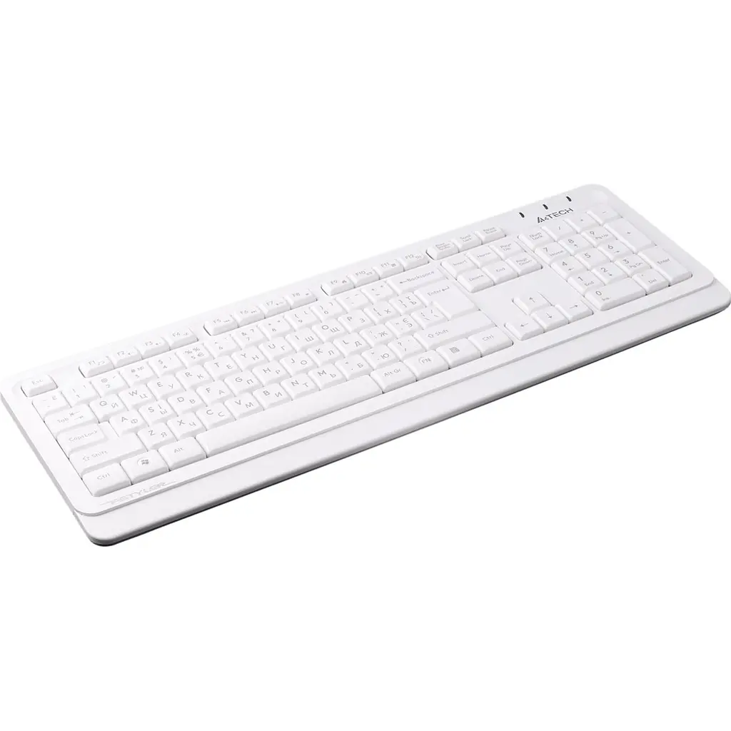 Комплект (клавіатура + миша) A4Tech Fstyler FG1012 White [114628] - фото 2