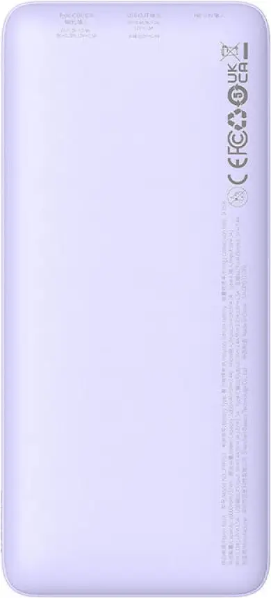 Портативний акумулятор Baseus Airpow Fast Charge 20W 10000mAh nebula purple (P10022801513-00) - фото 2