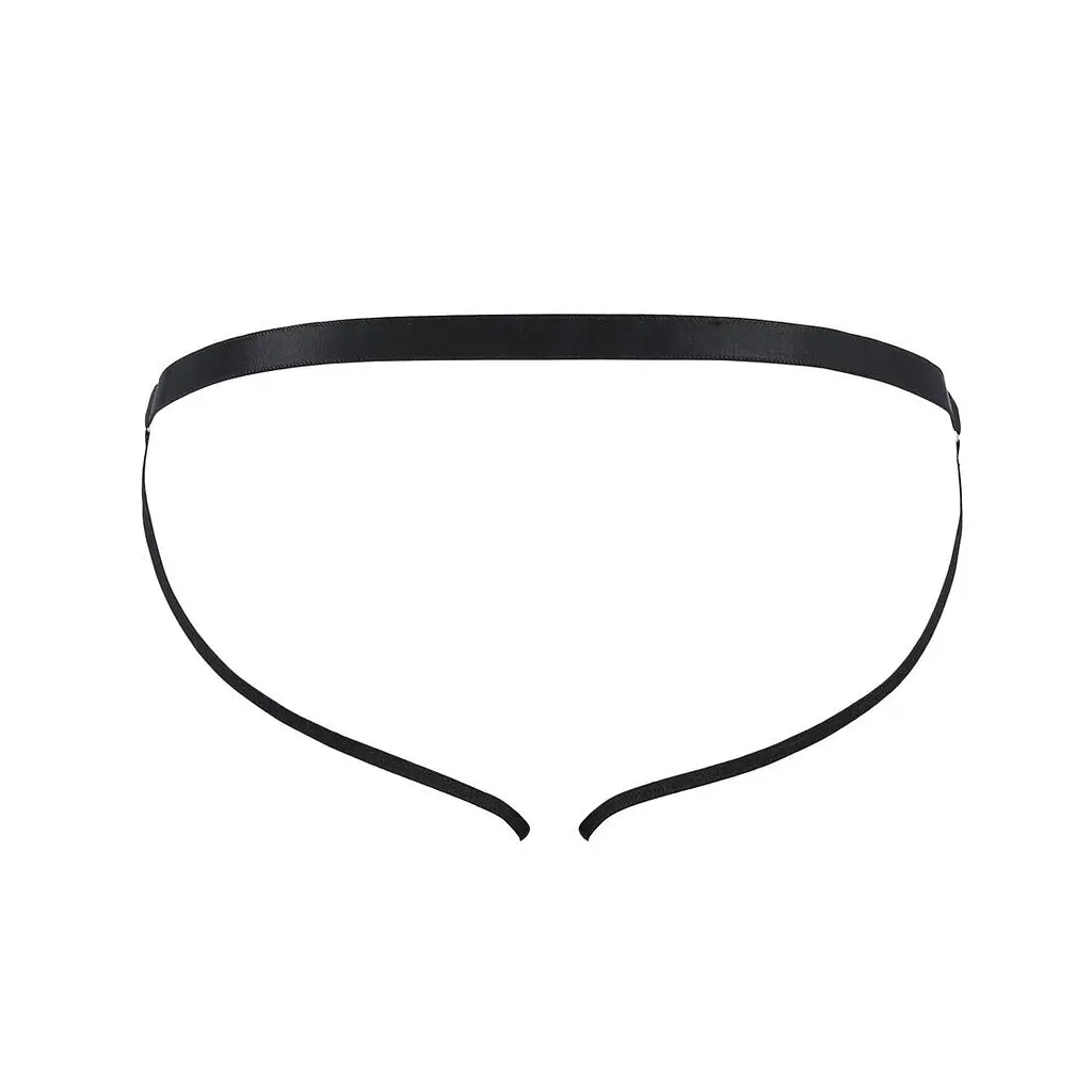 Чоловічі відкриті сліпи Passion 034 OPEN LUKE XXL/XXXL Black, екошкіра - фото 6