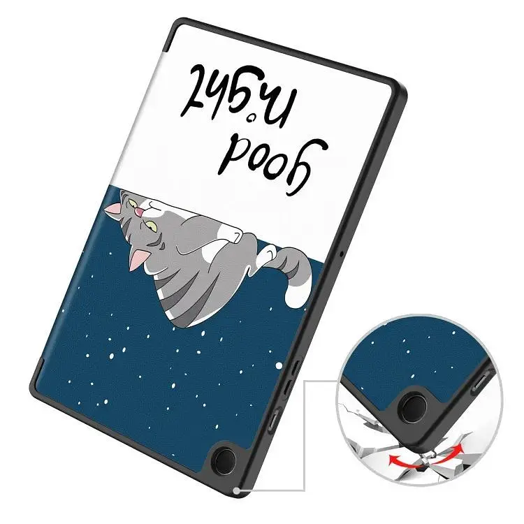 Чехол-книжка BeCover Flexible TPU Mate для Samsung Galaxy Tab A9 Plus SM-X210/SM-X215/SM-X216 11.0" Good Night (710349) - фото 7