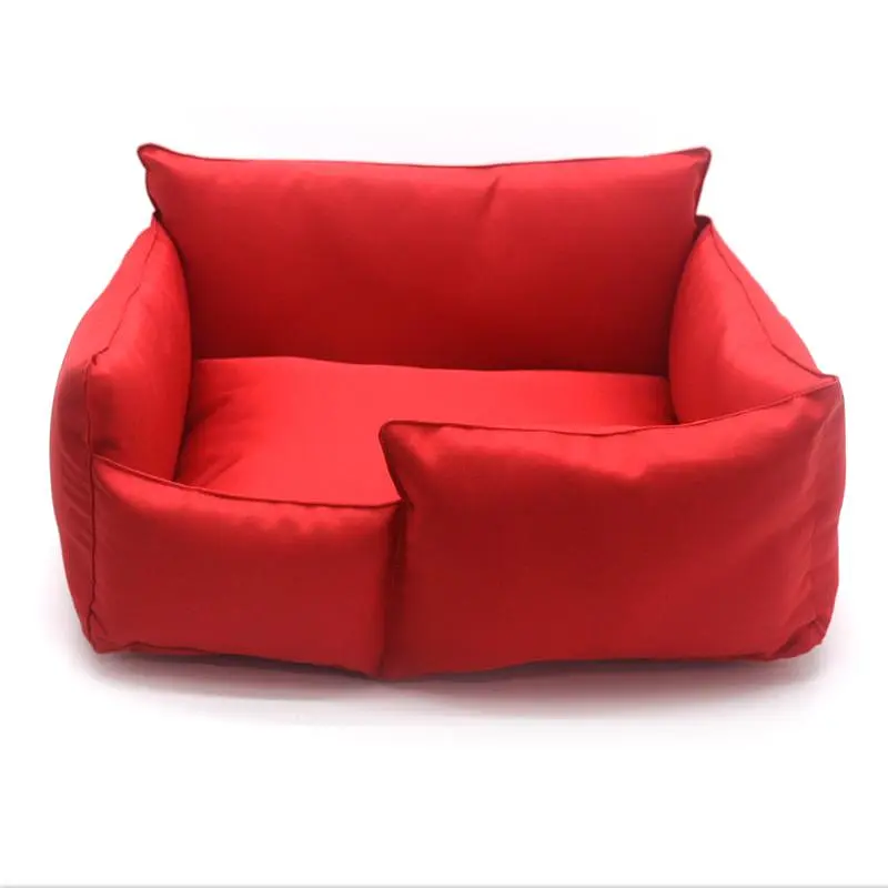 Лежак для собак Zoo-hunt Вояж прямокутний червоний №4 700х1000х250 мм - фото 2