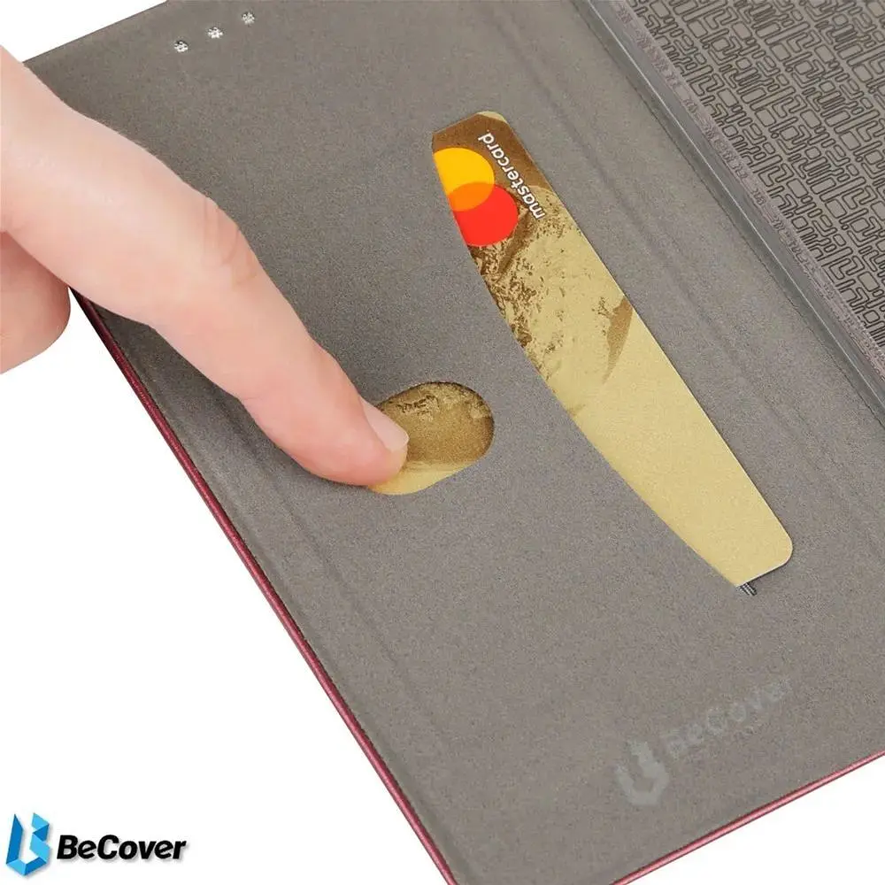 Чохол-книжка BeCover Exclusive для Xiaomi Redmi Note 10 / Note 10S Burgundy Red (706412) - фото 4