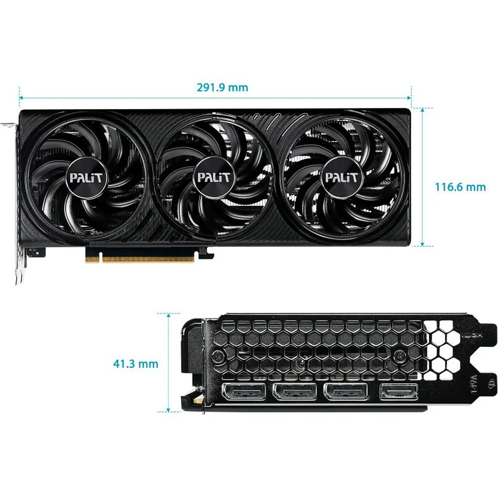 Відеокарта Palit GeForce RTX 5060 Ti Infinity 3 16GB (NE7506T019T1-GB2061S) EU [176638] - фото 5