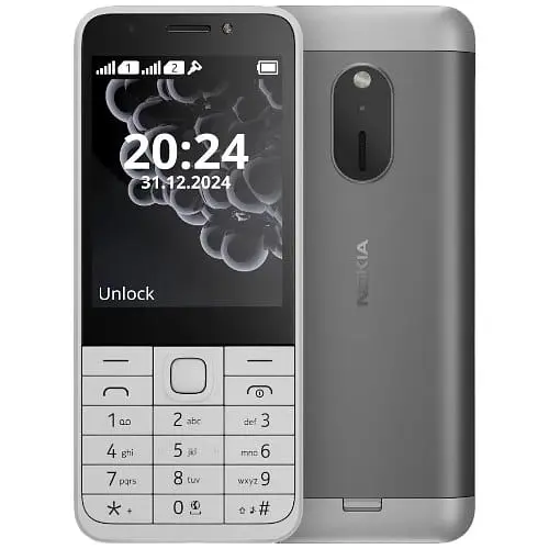 Телефон кнопочный Nokia 230 TA-1609 Dl Sim 2024 белый - фото 4