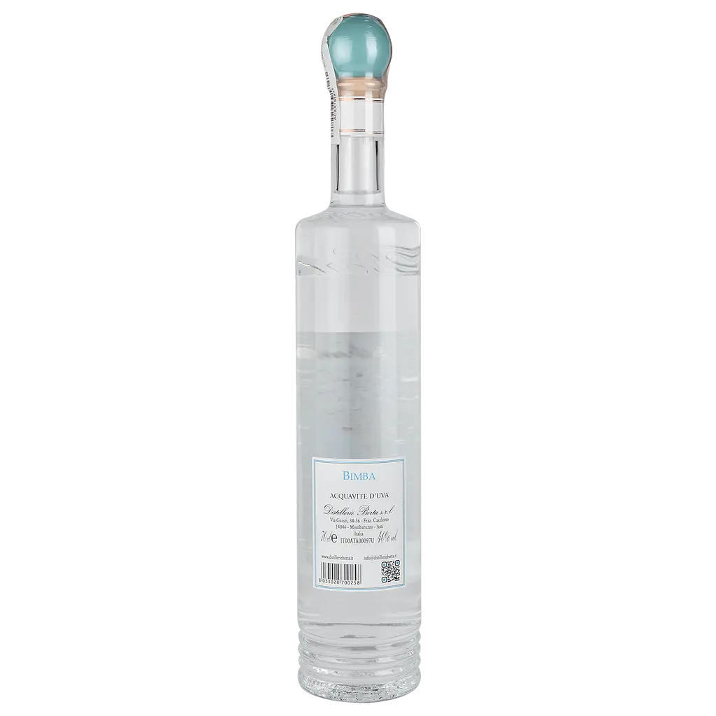 Граппа Distillerie Berta Bimba 40% 0.7 л - фото 2