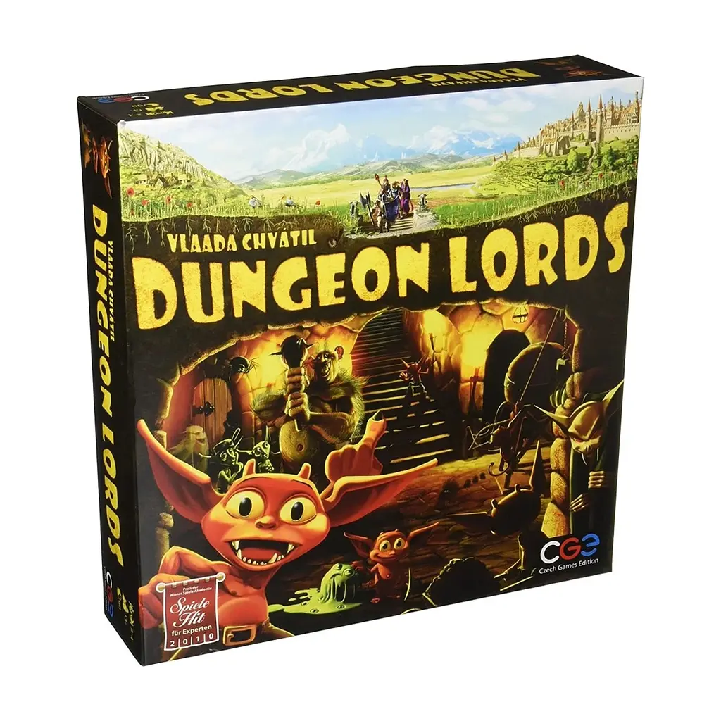 Настільна гра Czech Games Edition Dungeon Lords (Лорди Підземель) англ. (8594156310073)
