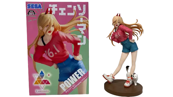 Фигурка Sega Luminasta Человек-бензопила Павер Chainsaw man Power 20 см SL CM P - фото 2