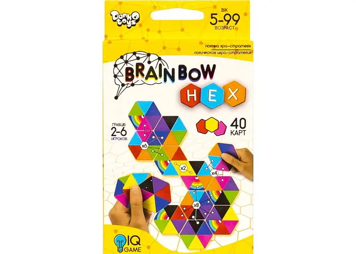Настільна гра Danko Toys Brainbow HEX (G-BRH-01-01) - фото 2
