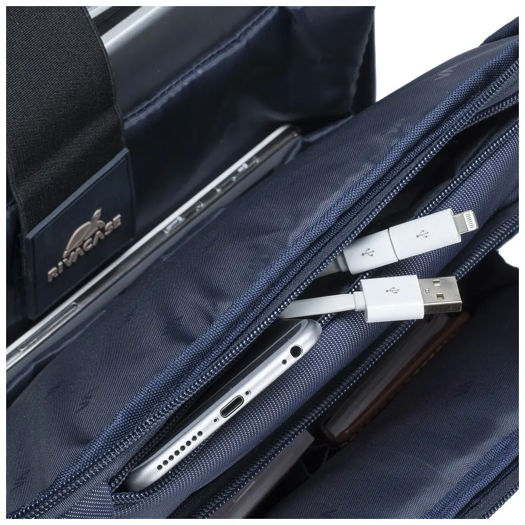 Рюкзак для ноутбука RivaCase 15.6" 8262 Blue (8262Blue) - фото 7