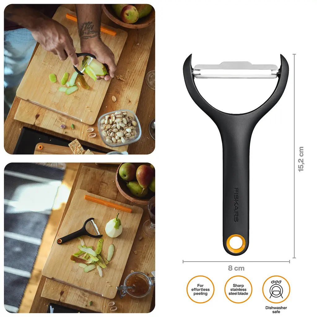 Овочечистка Y-подібної форми Fiskars Functional Form (1079908) - фото 2