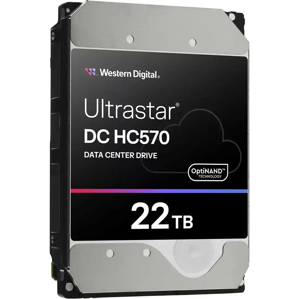 Жорсткий диск 3.5" Western Digital Ultrastar DC HC570 22 TB SATA 512 MB [WUH722222ALE6L4/0F48155] [141168] - фото 3