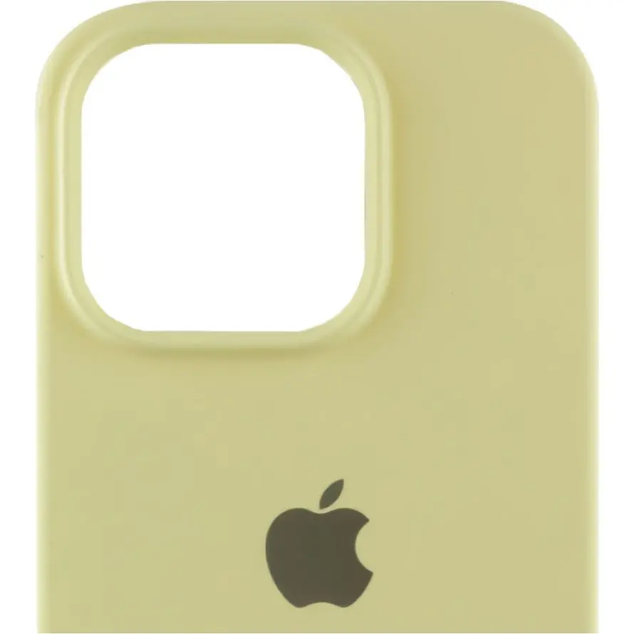 Чохол Silicone Case для Apple iPhone 16 Pro Mellow Yellow AA [115028] - фото 2