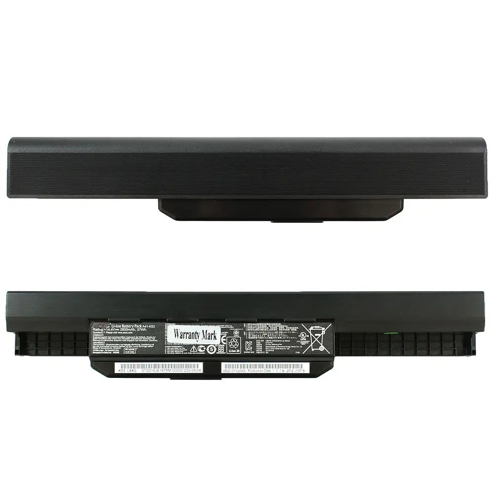 Батарея для ноутбука Asus A32-K53 (A43 A53 K43 K53 X53 X54) 14.4V 2600mAh Чорний - фото 2