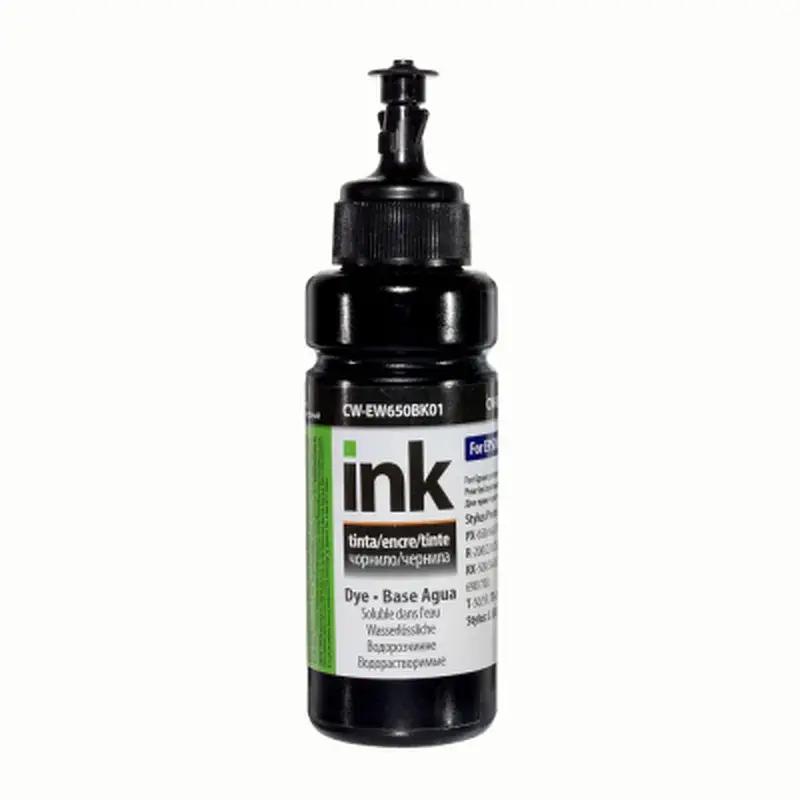 Чорнило ColorWay Epson SP R270/290 RX500 TX650 Black (CW-EW650BK01)