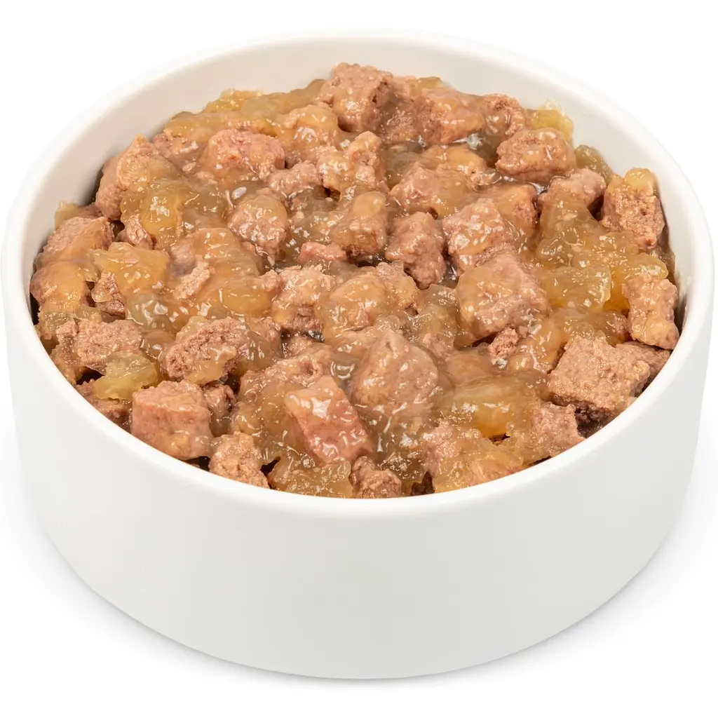 Влажный корм для взрослых собак Pet Chef Кусочки в желе Мясной микс 800 г - фото 6