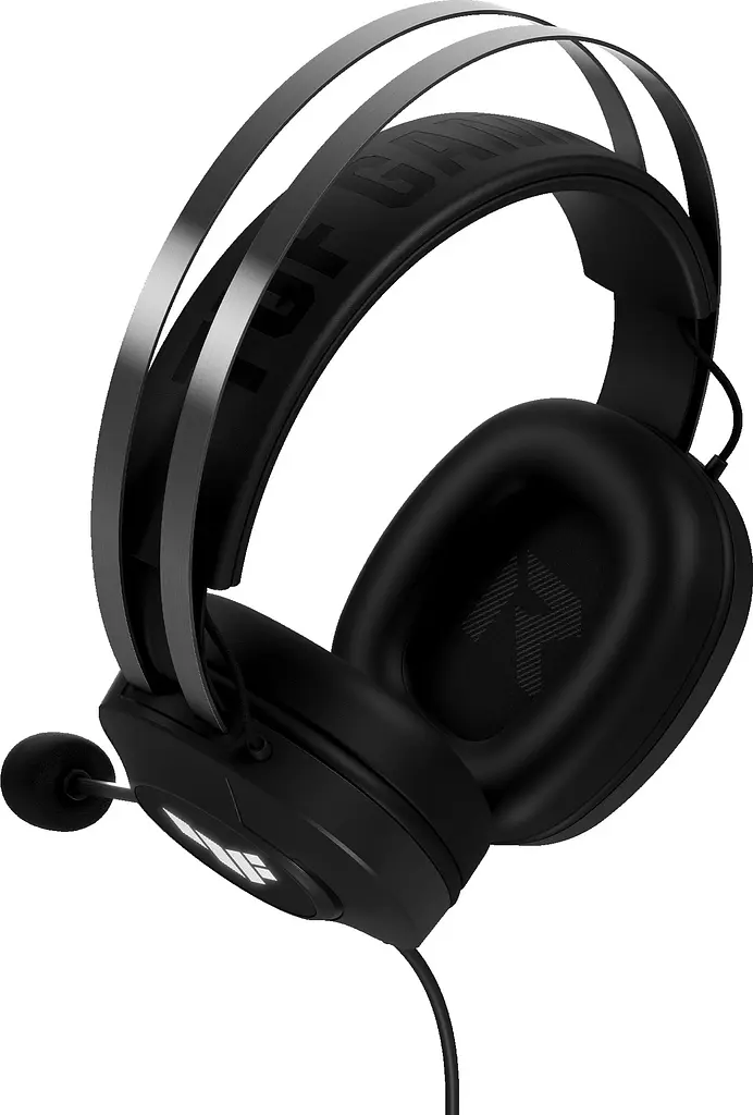 Гарнітура ігрова Asus TUF Gaming H1 GEN II USB-A 2м. чорний (90YH044B-BHUA00) - фото 5