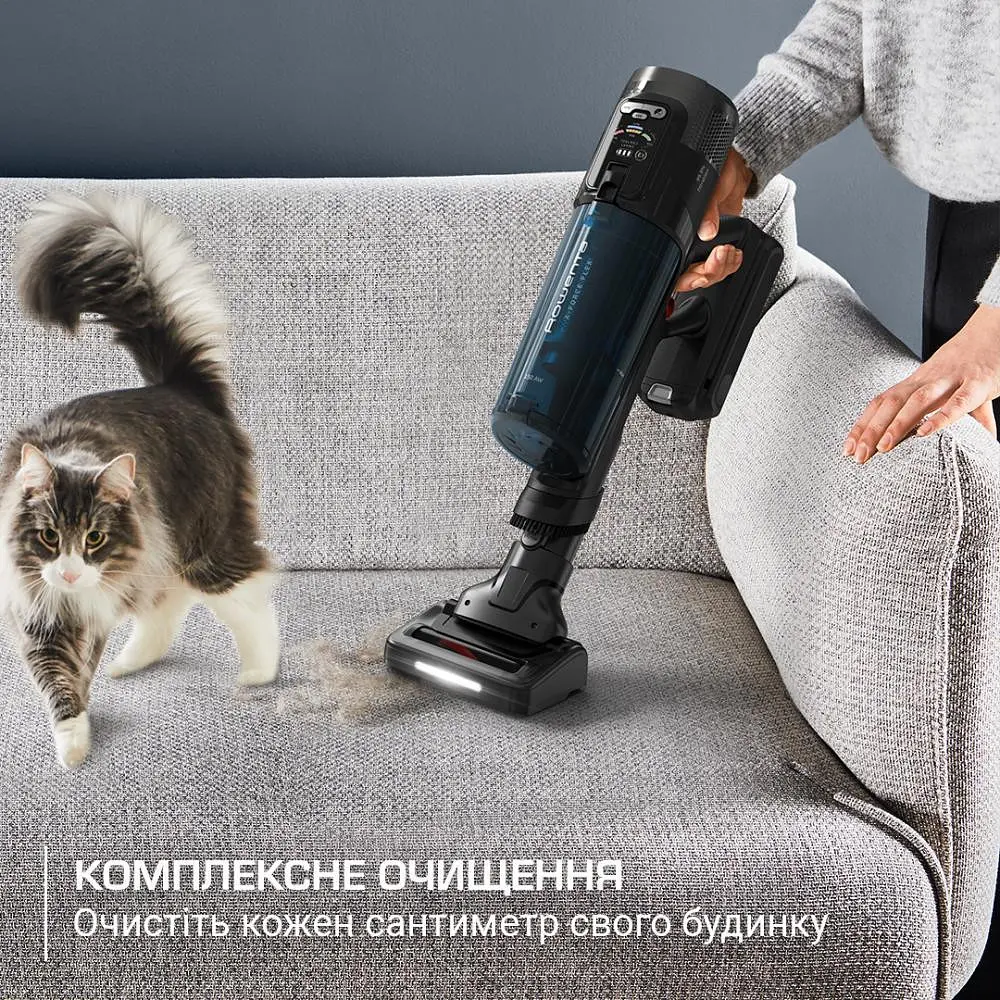 Вертикальный + ручной пылесос 2 в 1 Rowenta X-Force Flex 13.60 RH9AD1WO - фото 8