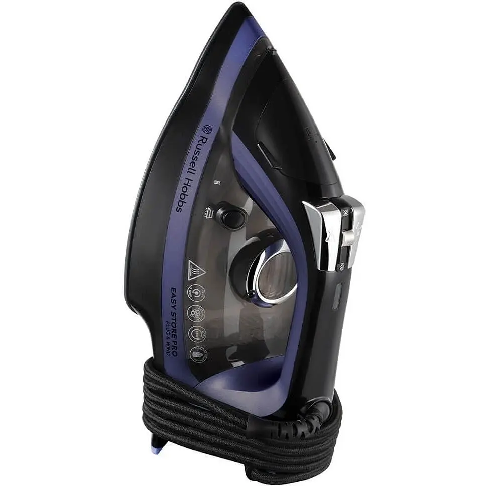 Утюг Russell Hobbs Easy Store Pro 2400 Вт черно-синий (26731-56) - фото 2