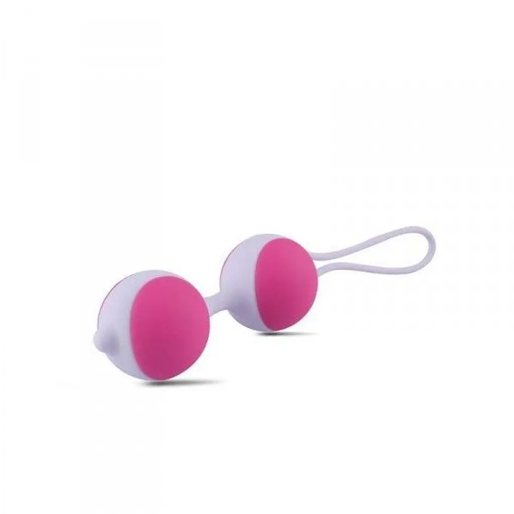 Вагінальні кульки Toyz4lovers Palline Vaginali Bi-Balls, 16 см (рожевий) - фото 2